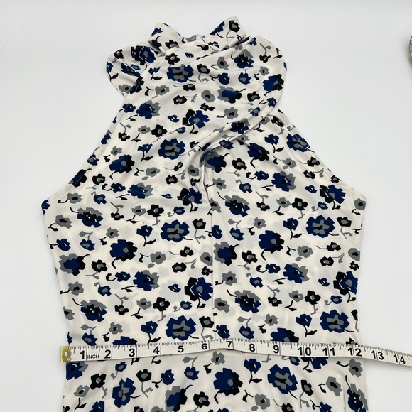 FREE PEOPLE - Floral High Neck Criss-Cross Dress - Picture 11 of 12